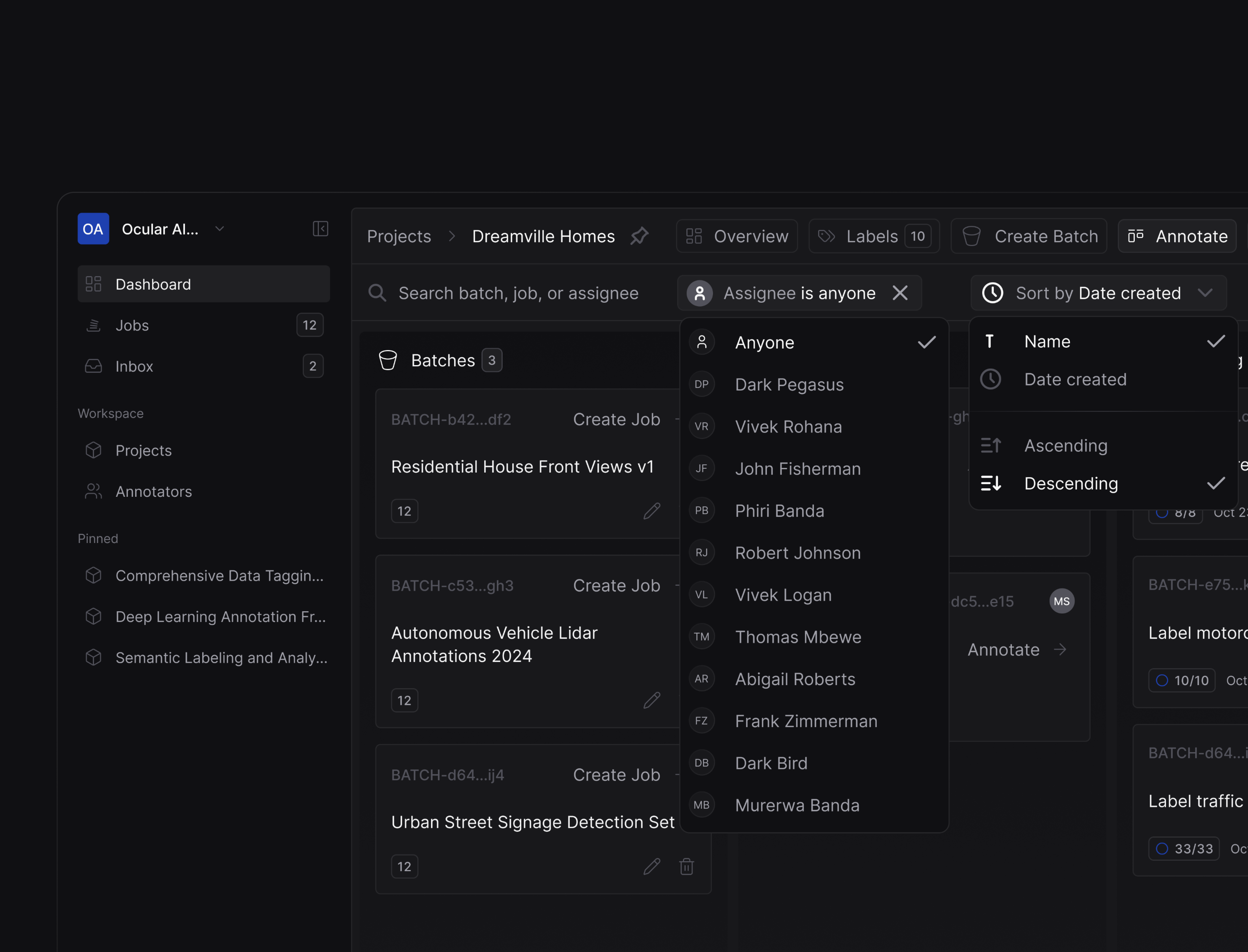 Foundry Kanban: Sort & Search